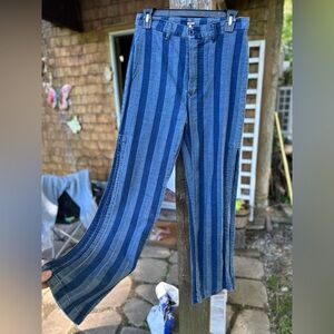 Free People Wide Leg High Side Slit Jeans